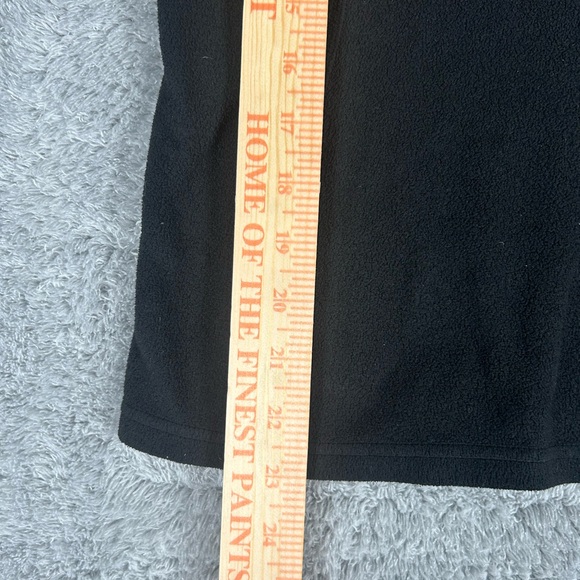 The North Face Long Sleeve 1/4 Zip Front Black Fleece Pullover Women’s, Size M - Picture 5 of 10